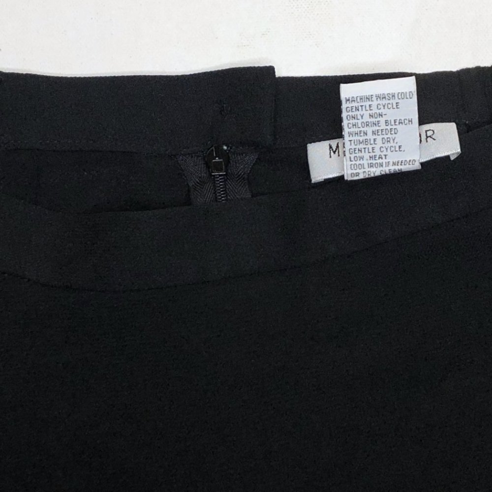 Metaphor Unique Semi Sheer Black Dress Pants - Picture 11 of 11